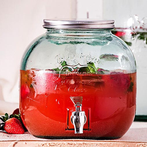 Glass Jar with Spigot | Couronne Co.