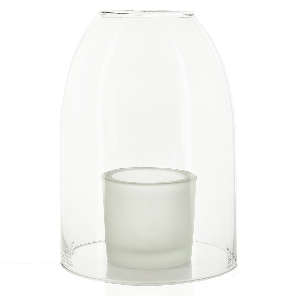 Marini Hurricane Wind Shield with Frosted Votive Holder