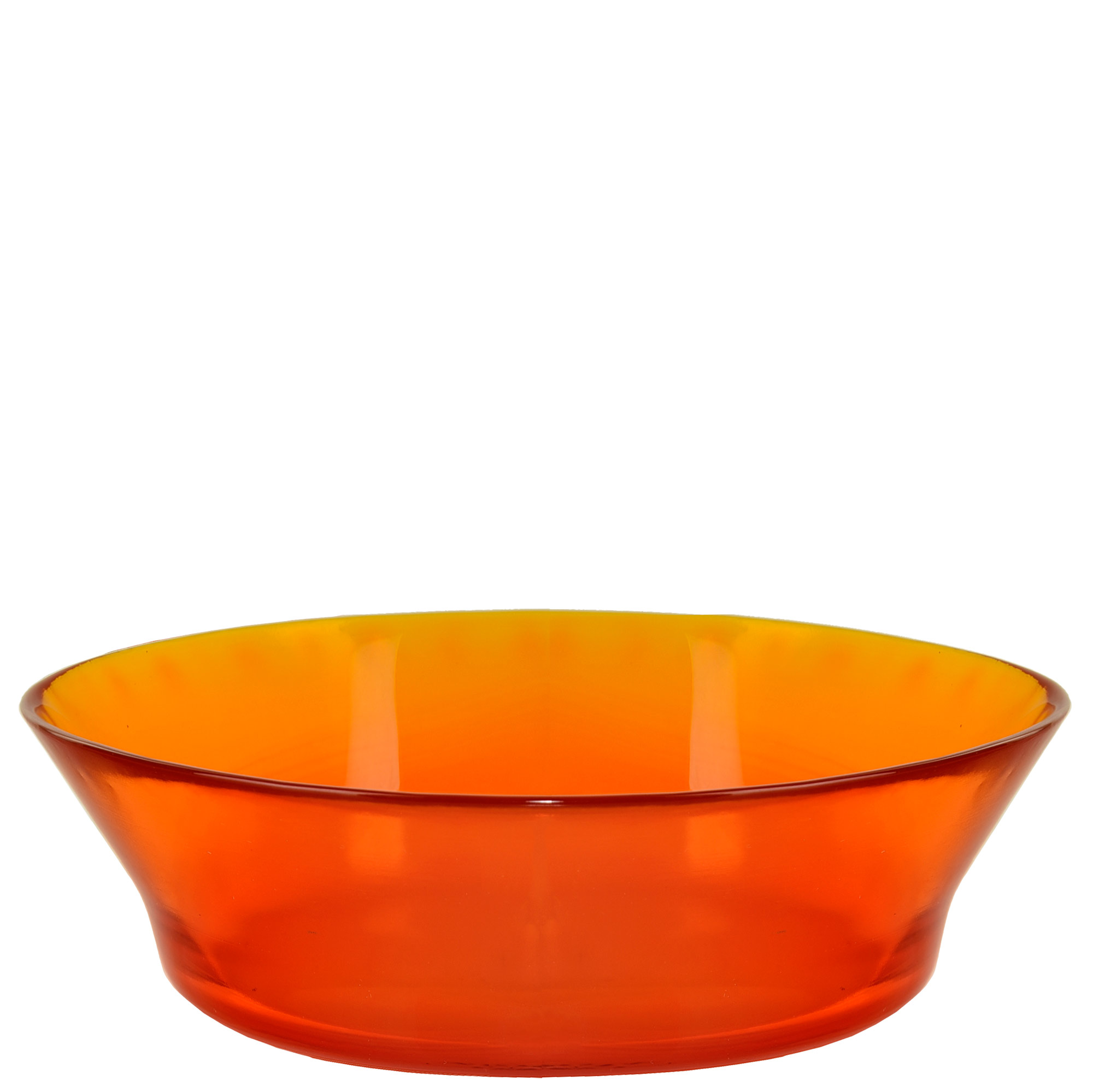 Cuban Bird Feeder/Bird Bath Bowl - Orange