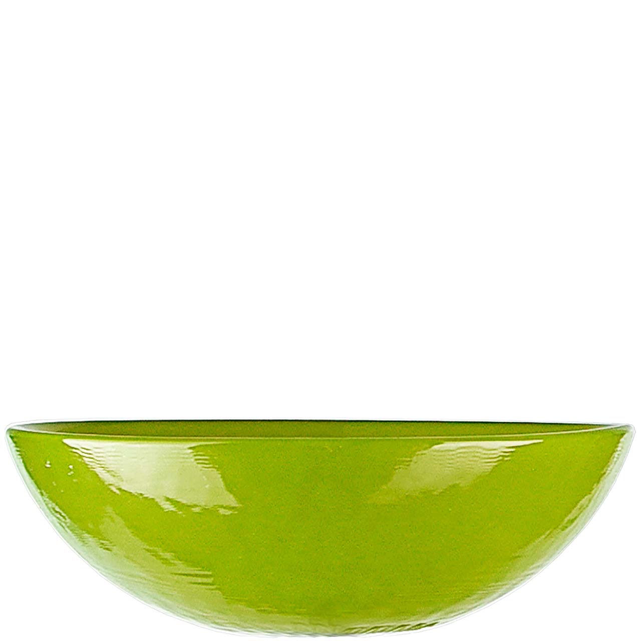 Poppy Glass Bowl - Key Lime