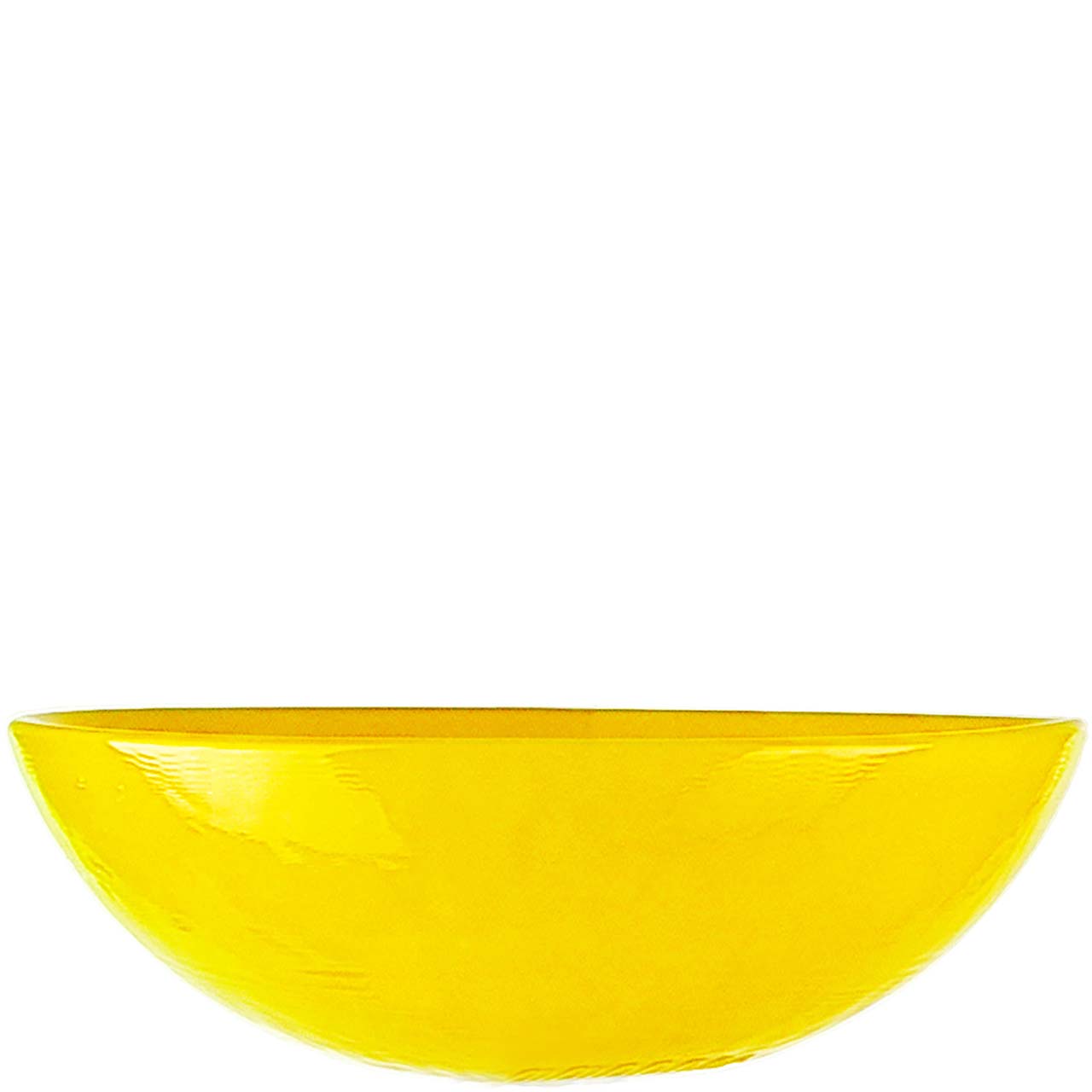 Poppy Glass Bowl - Yellow