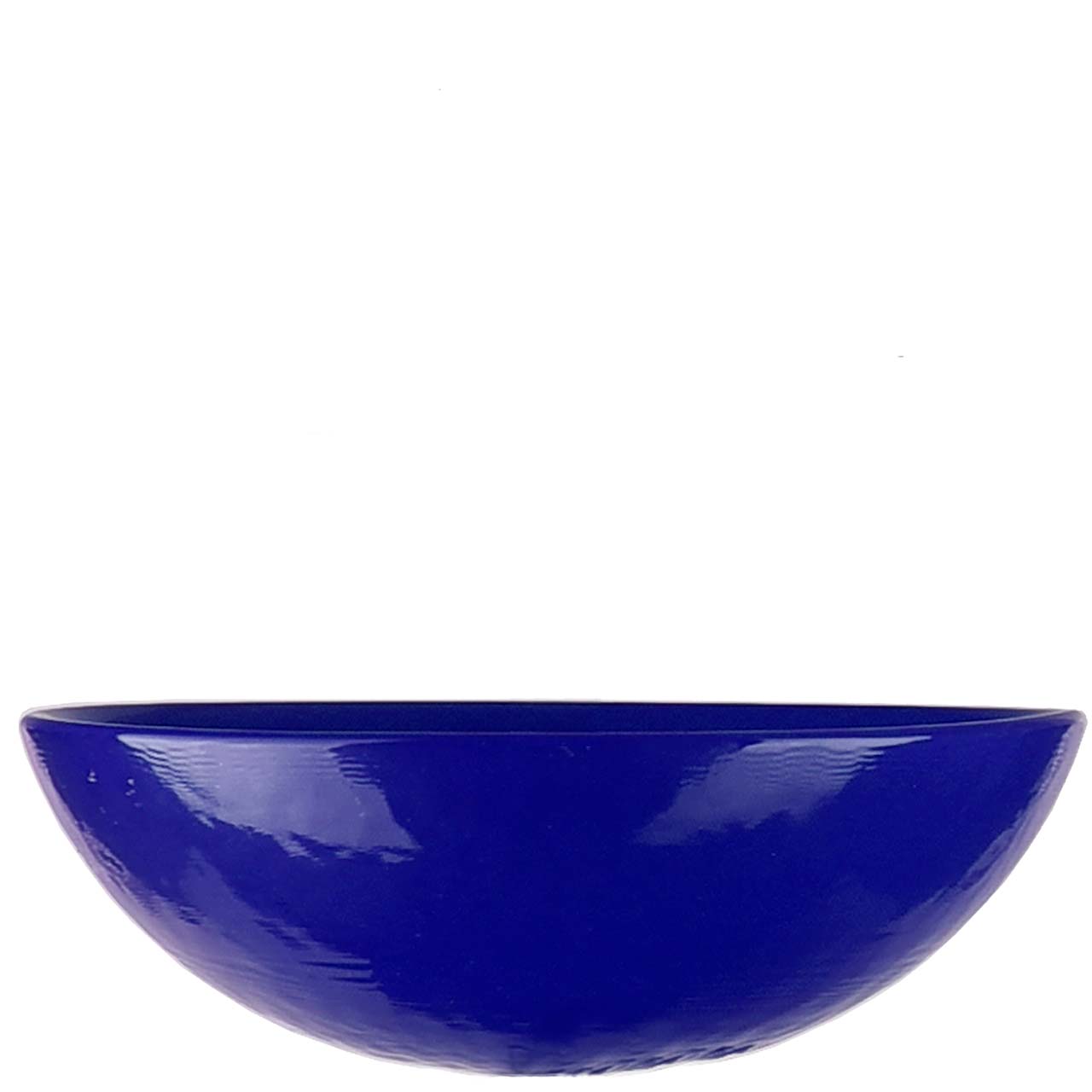 Poppy Glass Bowl - Cobalt Blue