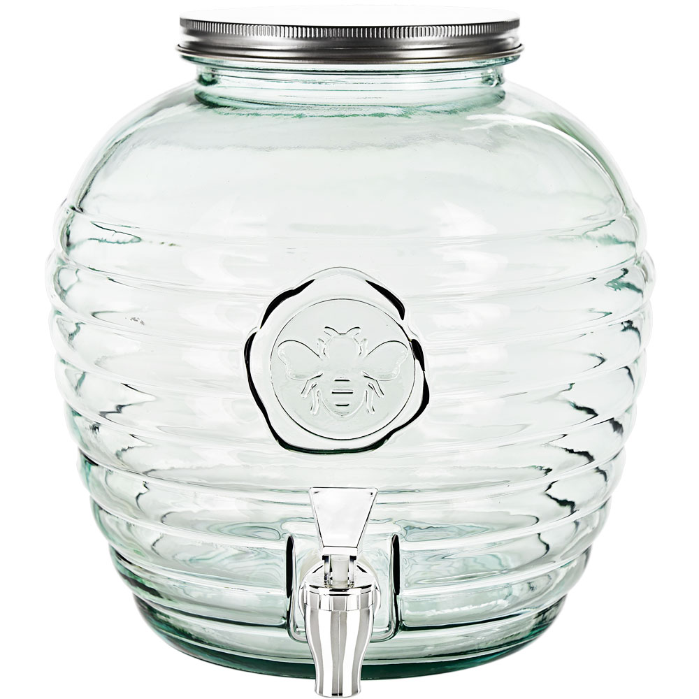 270.5oz Bee Quenched Recycled Glass Beverage Dispenser