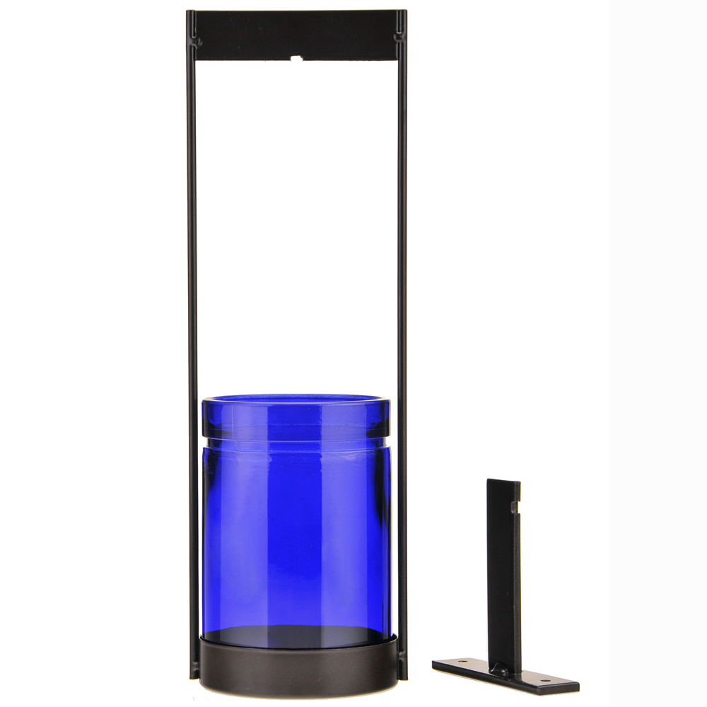 14.5" Verona Hanging Container - Cobalt Blue