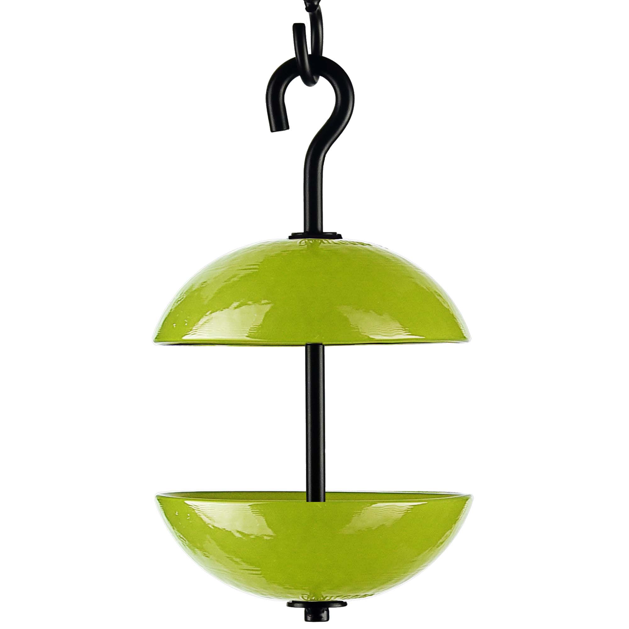 Double Hanging Poppy Feeder Solid Key Lime