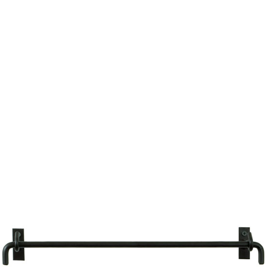 16" Metal Wall Hanger with Hooks