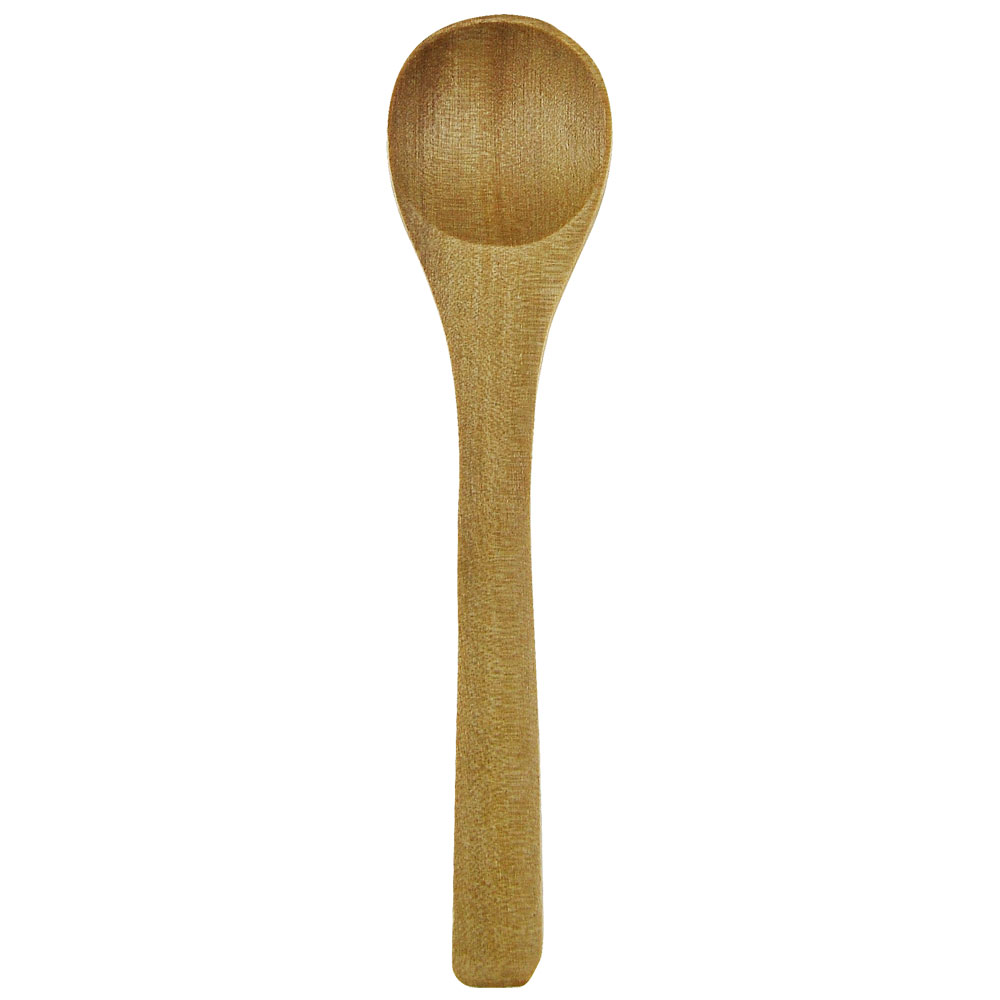 4 1/2" wood spoon